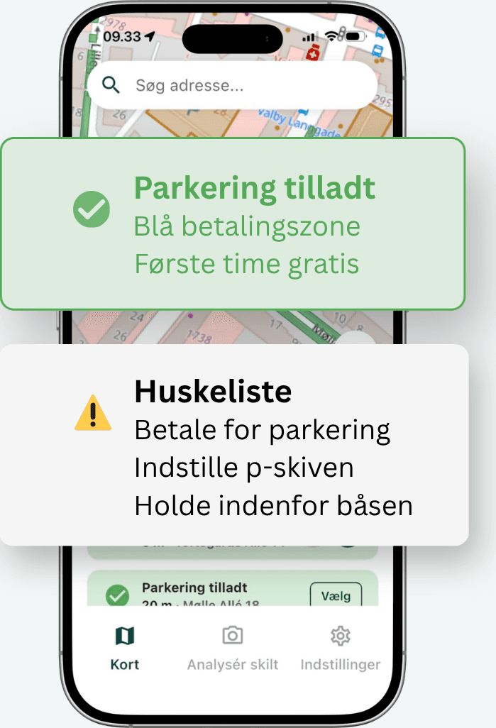 PARGO app med parkeringsregler