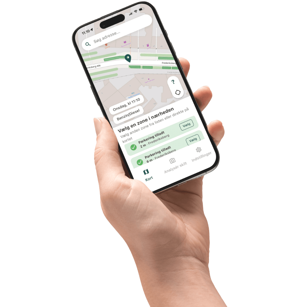 PARGO-appen vist på en mobiltelefon
